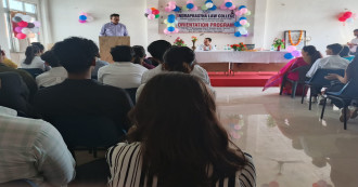 इंद्रप्रस्थ लॉ कॉलेज, ग्रेटर नोएडा में विद्यार्थियों के लिए ओरिएंटेशन कार्यक्रम आयोजित किया गया